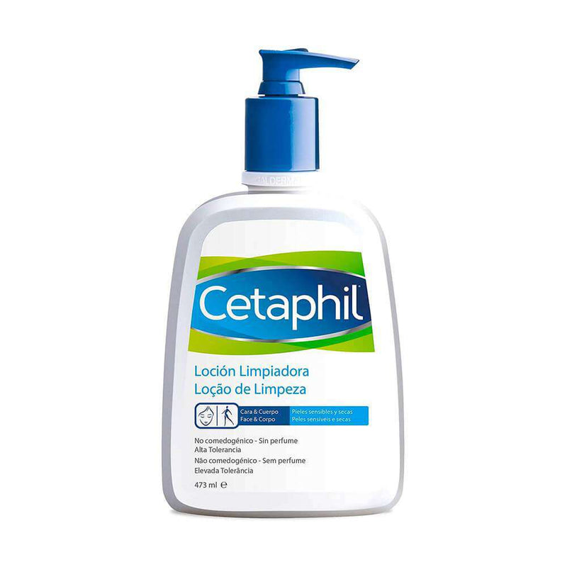 Cetaphil Loción Limpiadora 473 ml + Regalo Disco Desmaquillador Reutilizable (1)