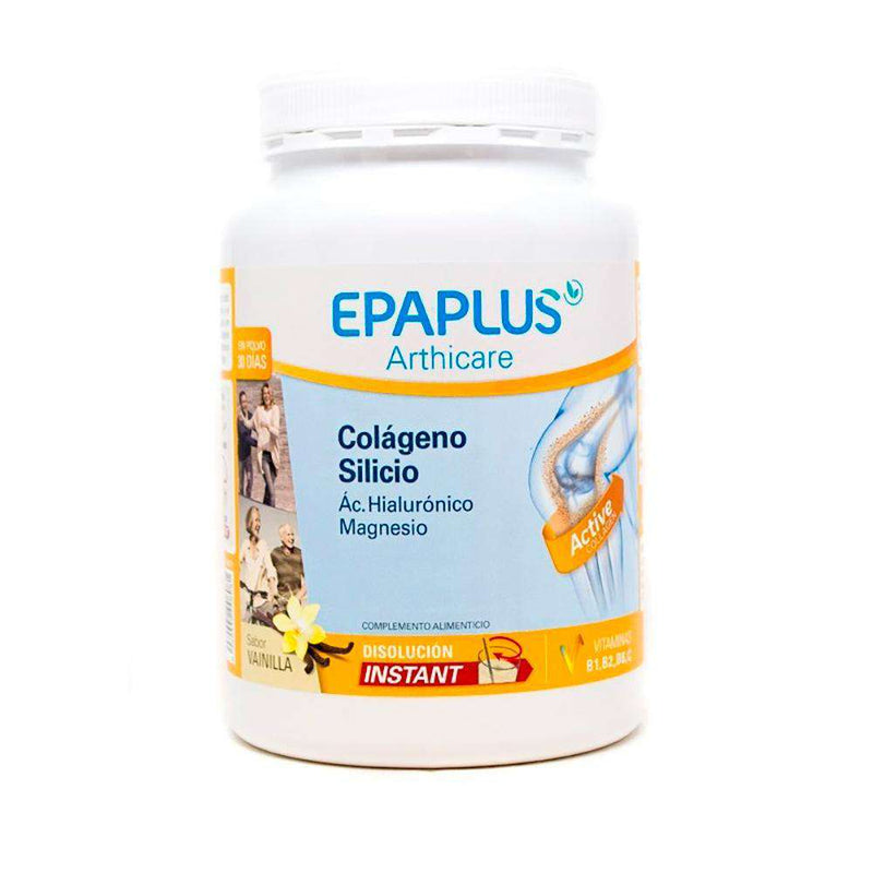 Epaplus Colágeno + Silicio + Hialurónico + Magnesio Vainilla Duplo 334 Gr