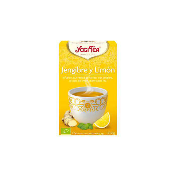 Yogi Tea Biológico Jengibre Y Limón 17 Infusione