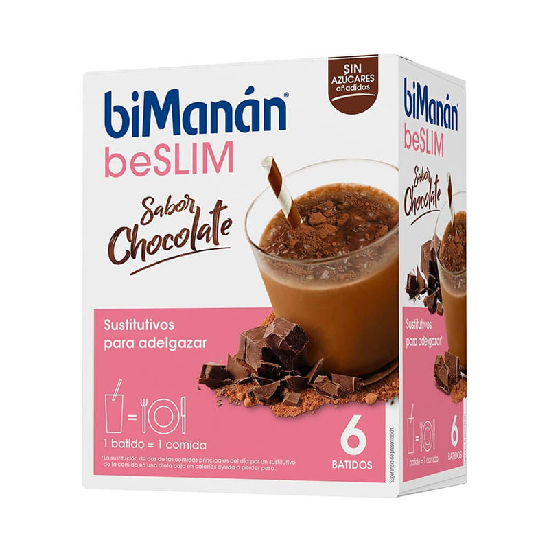 Bimanán Beslim Batido Chocolate 6 Unidades