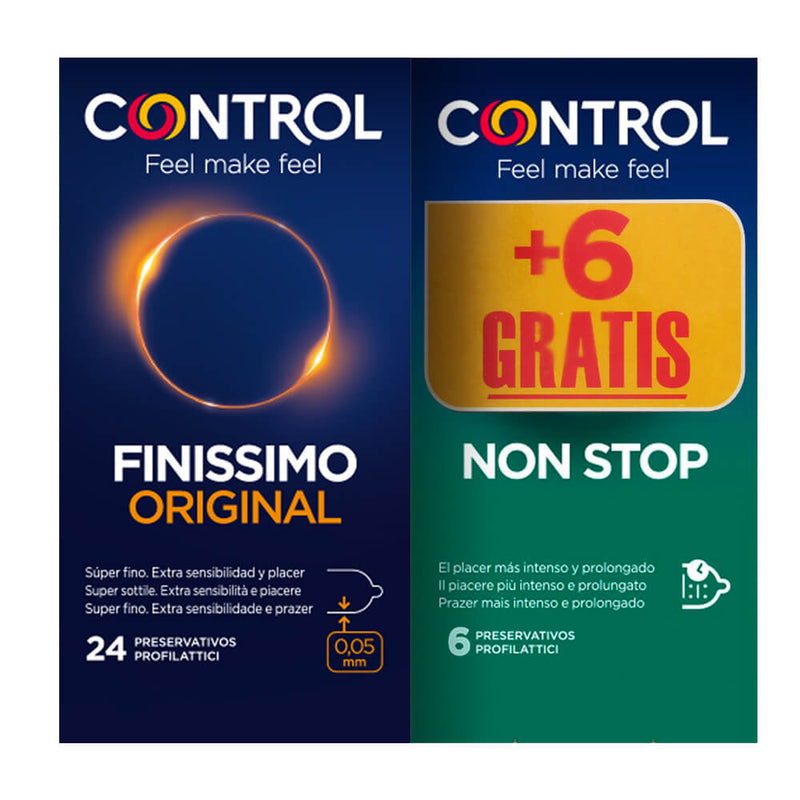 Control Preservativos Finissimo 24U + Regalo