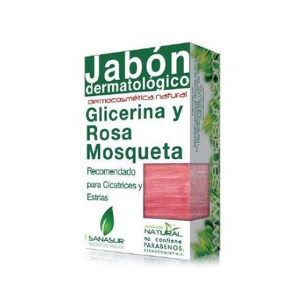 Dernove Jabón Glicerina-Rosa Mosqueta 100 gr