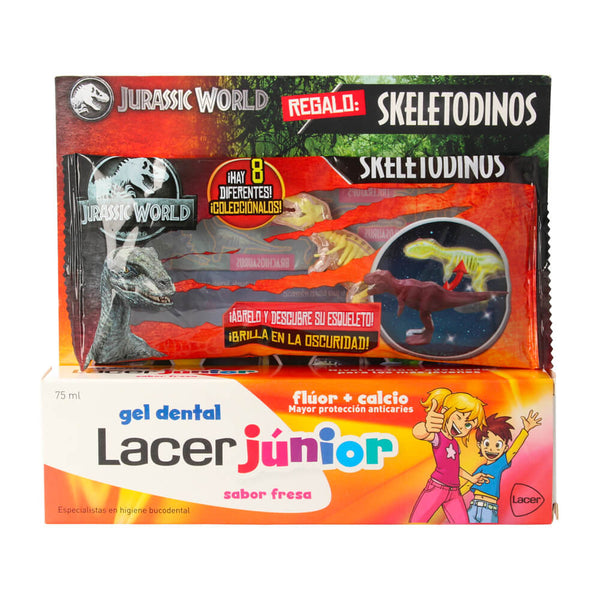 Lacer Junior Gel Dental Fresa 75 ML + Regalo Juguete
