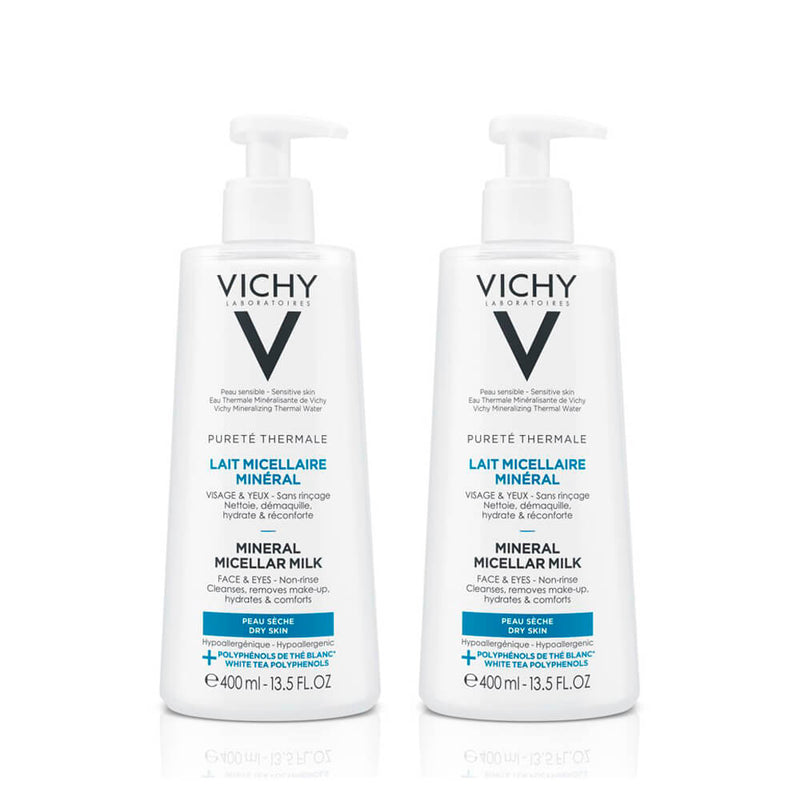 Vichy Leche Micelar Mineral P-Seca 2X 400Ml