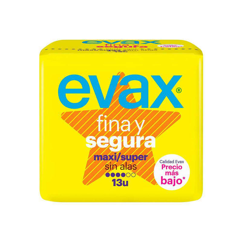 Evax Fina Y Segura Maxi/Super 13 Unidades