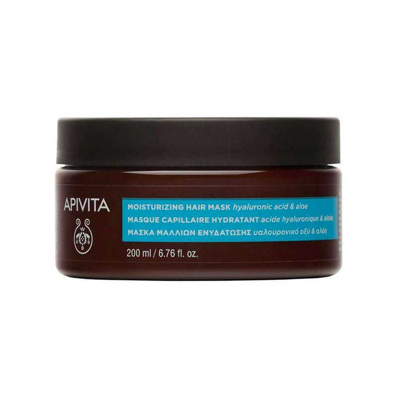 Apivita Mascarilla Capilar Hidratante Azul 200Ml