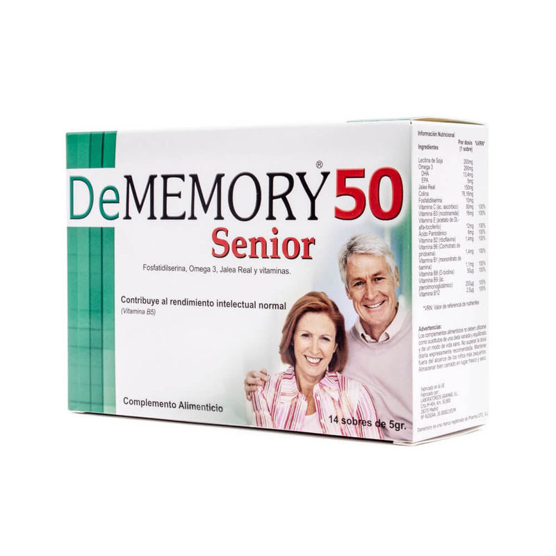 Dememory 50 Senior 14 Sobres