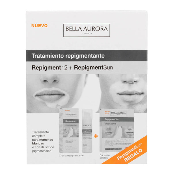 Bella Aurora Repigment 12 75Ml Tratamiento Repigmentante + Regalo Repigment Sun 30 Cápsulas