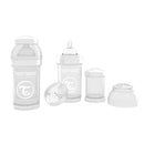 Twistshake Biberón Anticólico Blanco Talla S +0M 180 ml