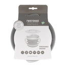 Twistshake Plato Dividido Gris
