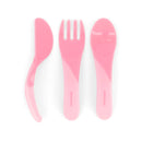 Twistshake Set Cubiertos Aprendizaje +6M Rosa