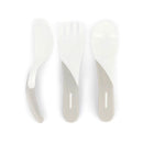 Twistshake Set Cubiertos Aprendizaje +6M Blanco