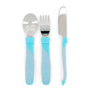 Twistshake Set Cubiertos +12M Azul