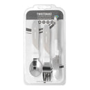 Twistshake Set Cubiertos +12M Blanco