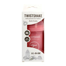Twistshake Biberón Anticólico Rosa Talla S +0M 180 ml