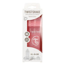 Twistshake Biberón Anticólico Rosa Talla M +2M 260 ml