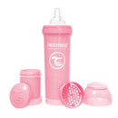 Twistshake Biberón Anticólico Rosa Talla L +4M 330 ml