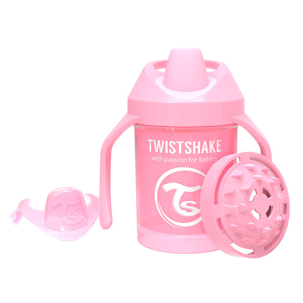 Twistshake Minivaso Asas Rosa +4M 230 ml (Mini Cup)