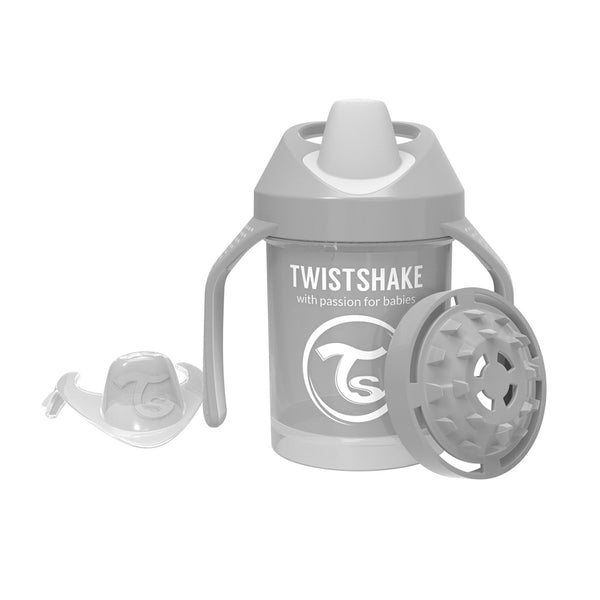 Twistshake Minivaso Asas Gris +4M 230 ml (Mini Cup)