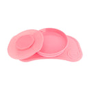 Twistshake Click-Mat Mini Mantel + Plato Rosa