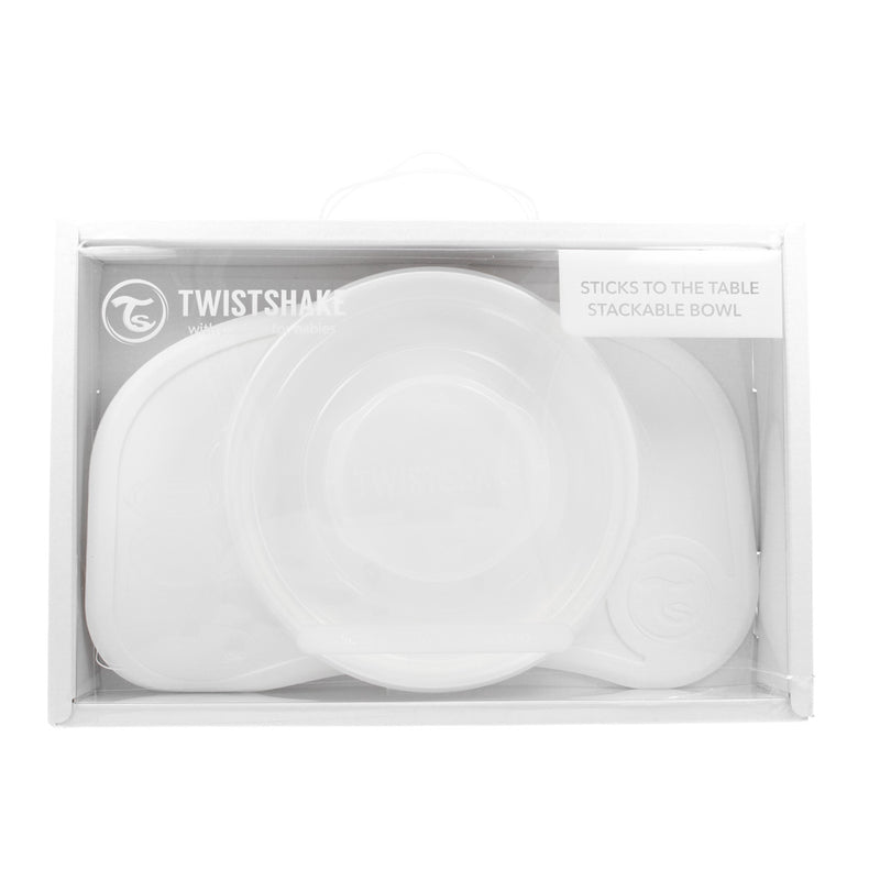 Twistshake Click-Mat Mini Mantel + Plato Blanco