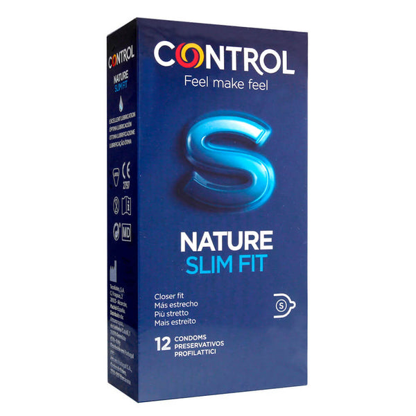 Control Preservativos Nature Slim Fit 12 Unidades
