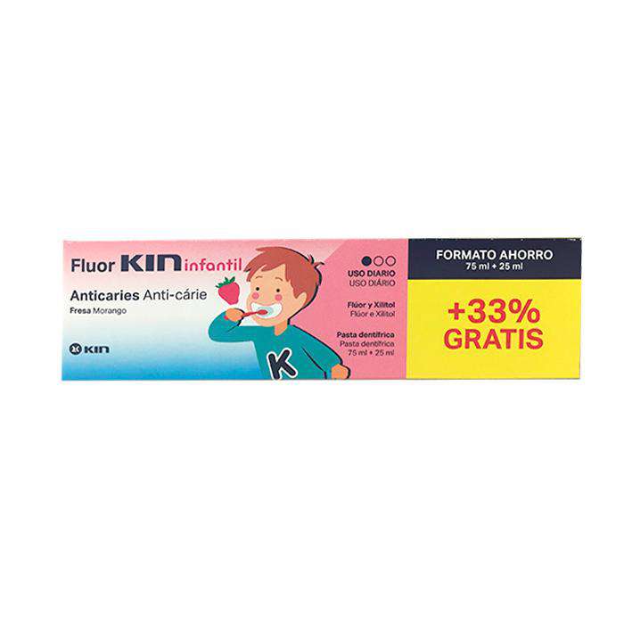 Kin Flúor-Kin Pasta Dental Fresa 75 ml