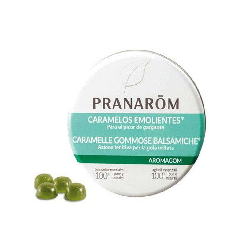 Pranarom Aromagom Caramelos Limón Eucalipto 45 gr