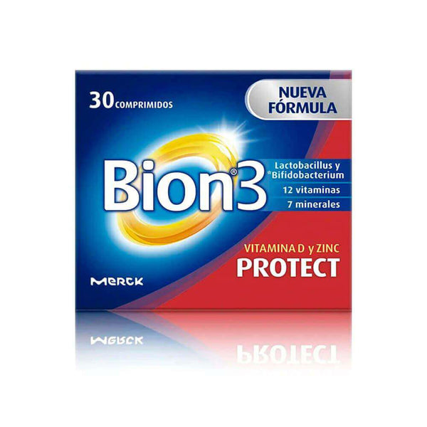 Bion Protect Vit D Y Zinc 30 Comprimidos