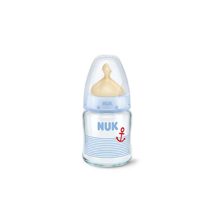 Nuk Biberón Látex First Choice Cristal T.1 (M) 120 ml