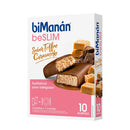 Bimanán Beslim Barritas Sabor Toffee Caramelo 10 Unidades