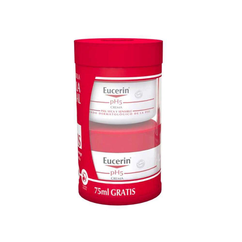 Eucerin Crema Piel Sensible 100 ml + Regalo 75 ml (1)