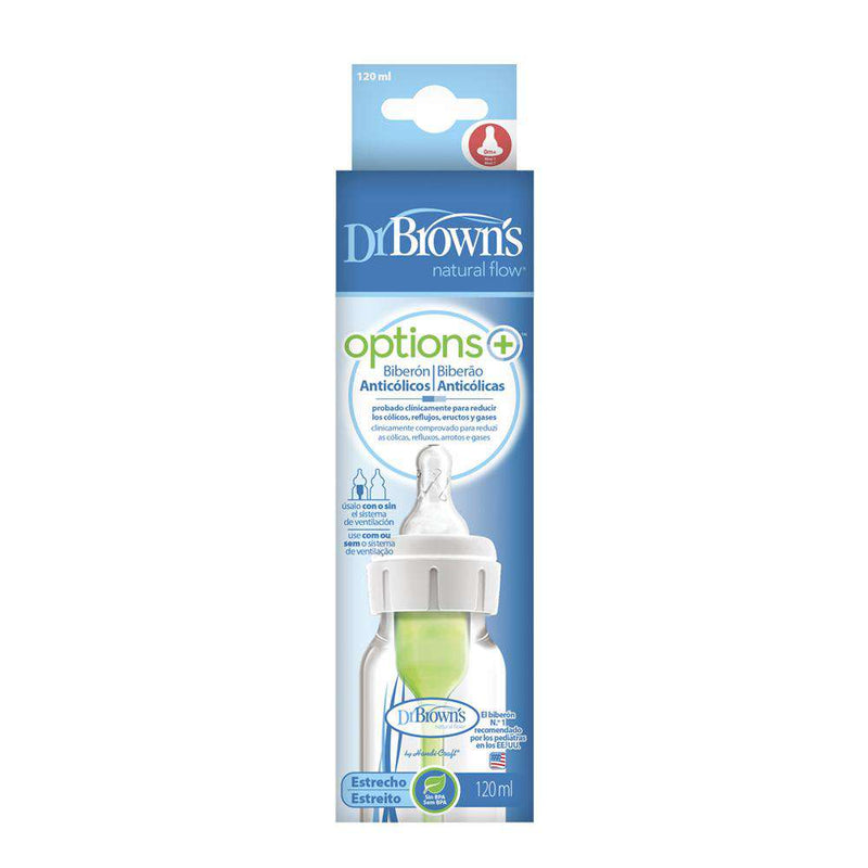Dr. Browns Biberón Estándar Blanco 120 Ml (1)
