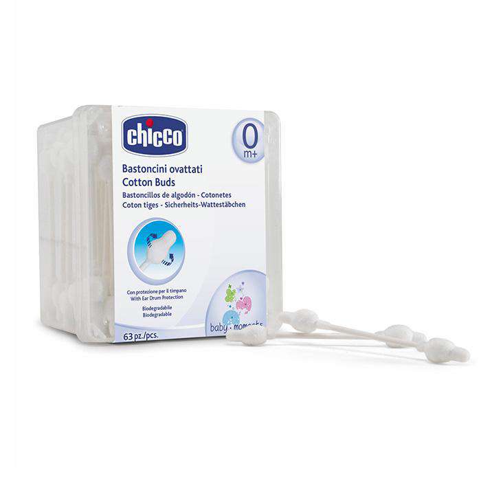 Chicco Bastoncillos Seguridad +0M 63 Unidades