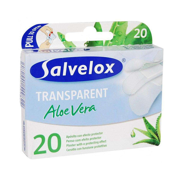 Salvelox Tiritas Transparentes Aloe Vera 20 Unidades
