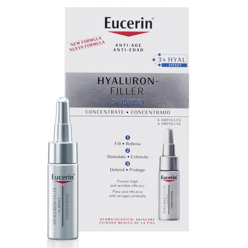 Eucerin Hyaluron Filler Concentrado 6 Ampollas