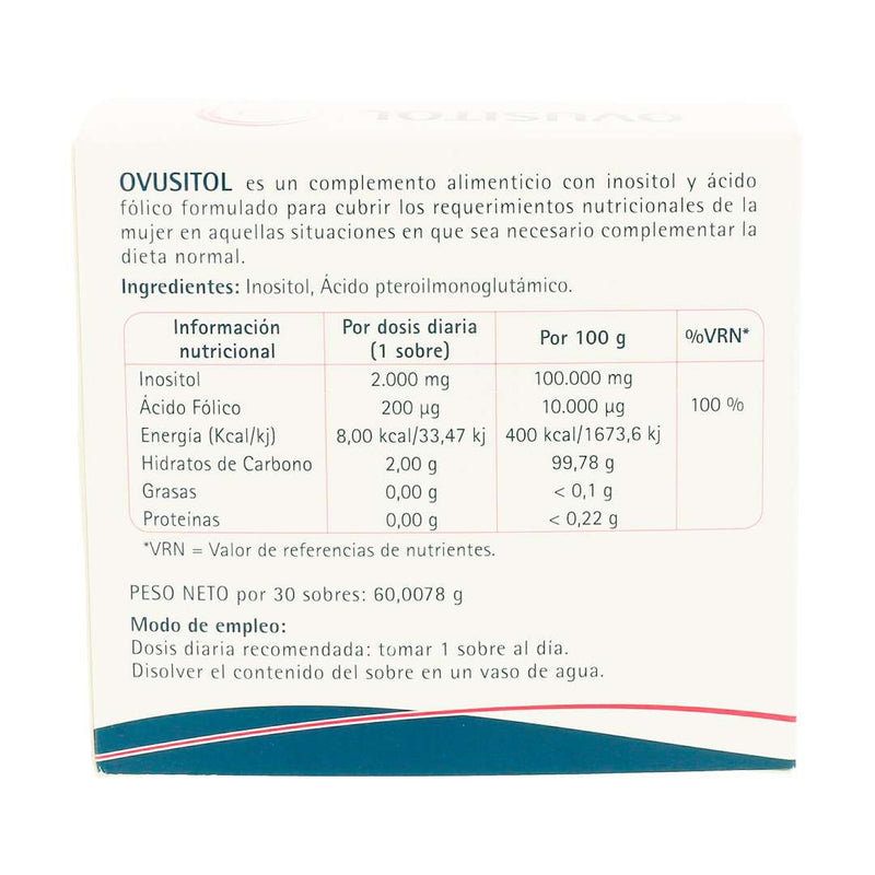 Ovusitol 30 Sobres (1)