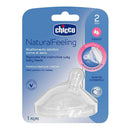 Chicco Tetina Silicona Natural Feeling Medio +2M 1 Unidad
