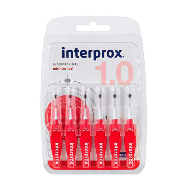 Interprox Mini Cónico 1mm 6 Unidades