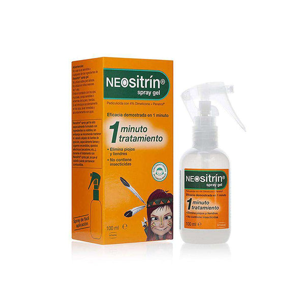 Neositrín 1 Spray Gel Líquido Antipiojos 60 ml