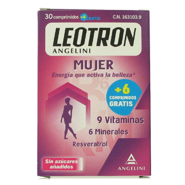 Leotron Mujer Energy & Beauty 30 Comprimidos
