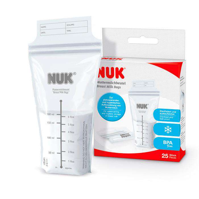 Nuk Bolsas Leche Materna 25 Unidades