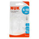 Nuk Tetina Silicona Anticólico 6-18M S 2U