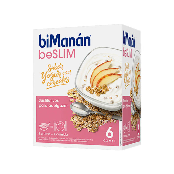 Bimanán Sustitutive Crema Yogur con Cereales 6 Uni