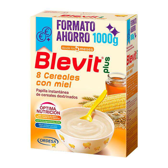 Blevit Plus 8 Cereales Miel 1 Kg