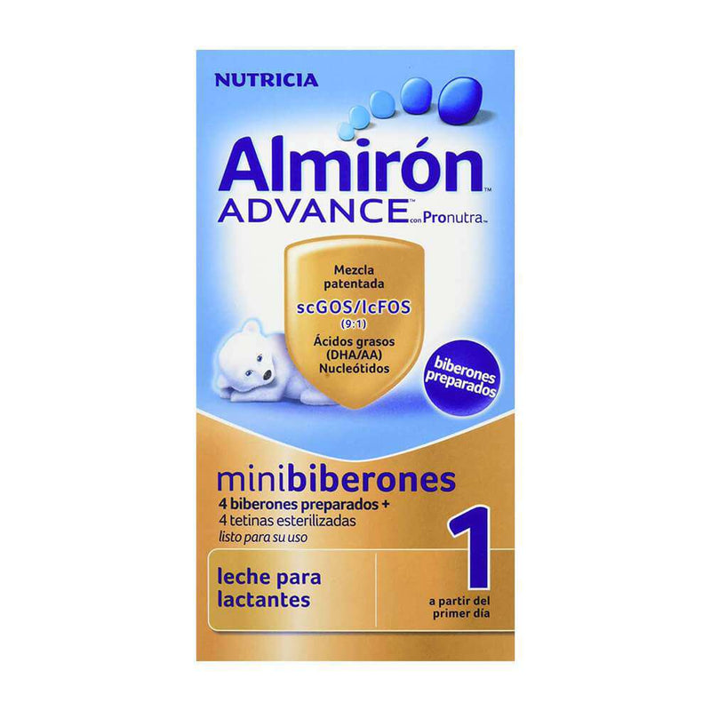 Almirón Advance 1 Líquido Minibiberón 70 ml x 4 Unidades