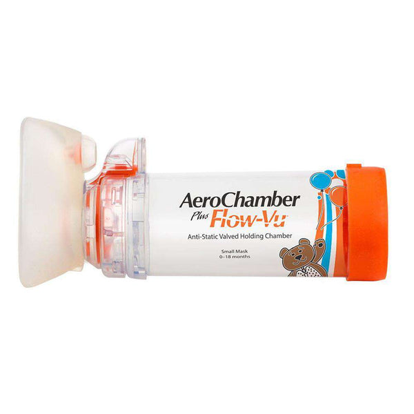 Aerochamber Plus Cámara Inhalación Neonato Naranja