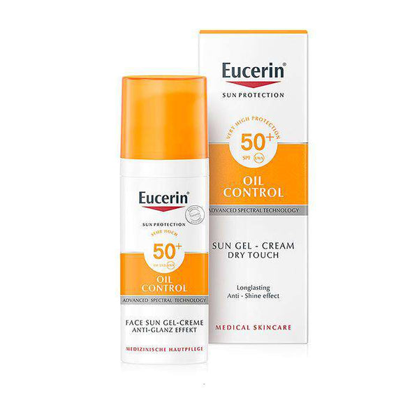 Eucerin Solar Spf50+ Gel-Creme Rostro 50 ml