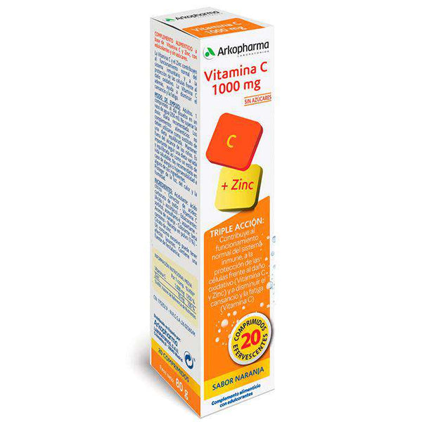 Arkovital Vitamina C 1000 mg Comprimidos Efervescentes