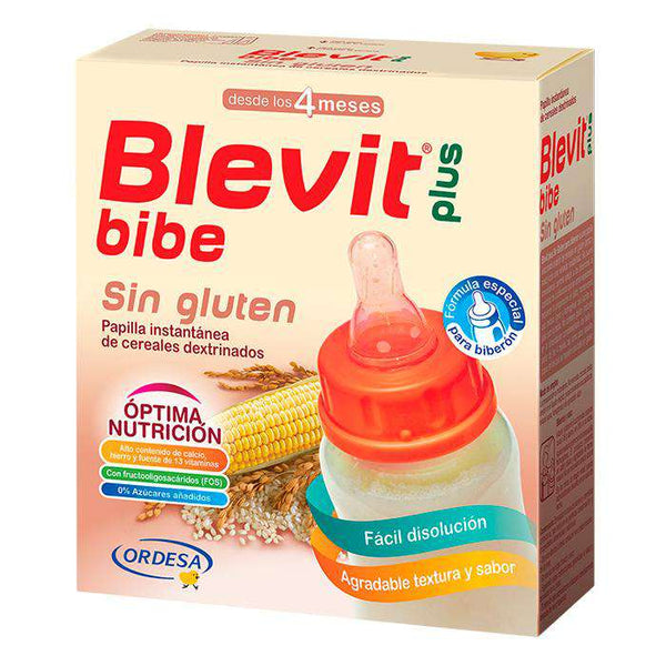 Blevit Plus Biberón Cereales Sin Gluten 600 gr